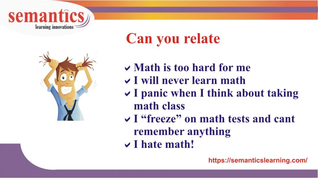 How to help kids with math anxiety?