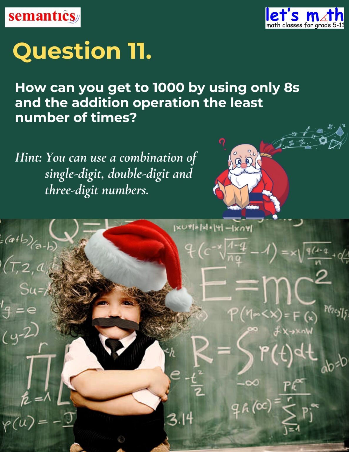 Math riddles for kids