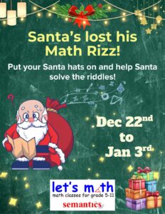 Math riddles